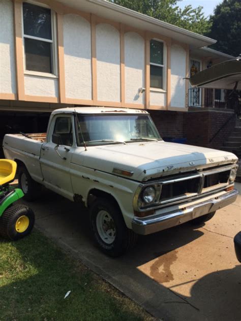 1972 F100 Short Bed 4x4 For Sale Ford F 100 1972 For Sale In Blue