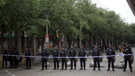 China Police Arrest Xinjiang Terror Gang Bbc News