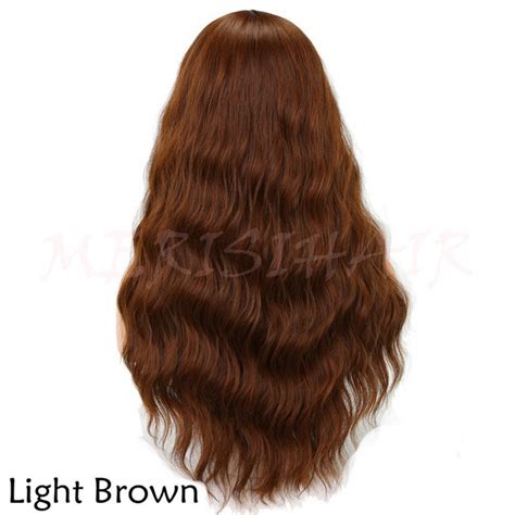 Merisi Hair Long Wavy Wig Qing Mu Color 8colors Available Wigs For