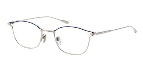 Masunaga Billie 35 Brille Blue Silver Smartbuyglasses