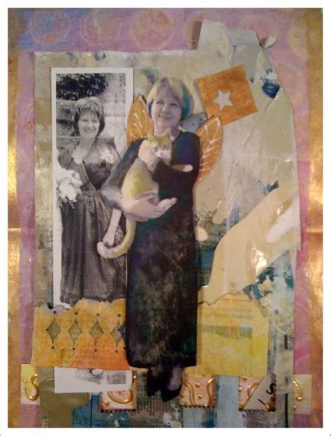 Collage Collage Art Mixed Media Altered Art Textile Art