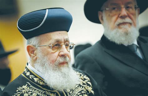 Israeli Chief Rabbi To Ukrainian Jews Dont Procrastinate Make Aliyah