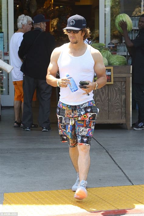 Mark Wahlberg Shows Off His Huge Biceps While Out In Sunny La Daily