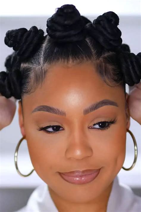 35 Bantu Knots Hairstyles For The Stylish Black Woman Svelte Magazine