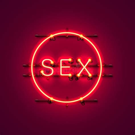 Sex Xxx Neon Black Background Stock Illustration Illustration Of Business Nude 35960587