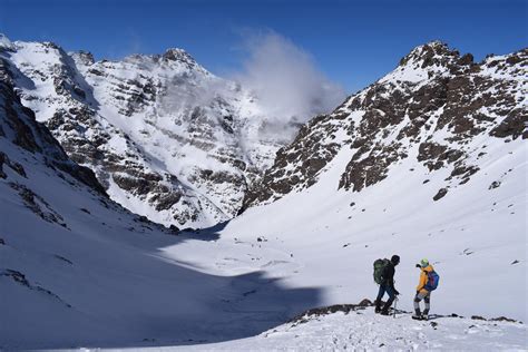 Mt Toubkal Winter Ascent Rice And Fries