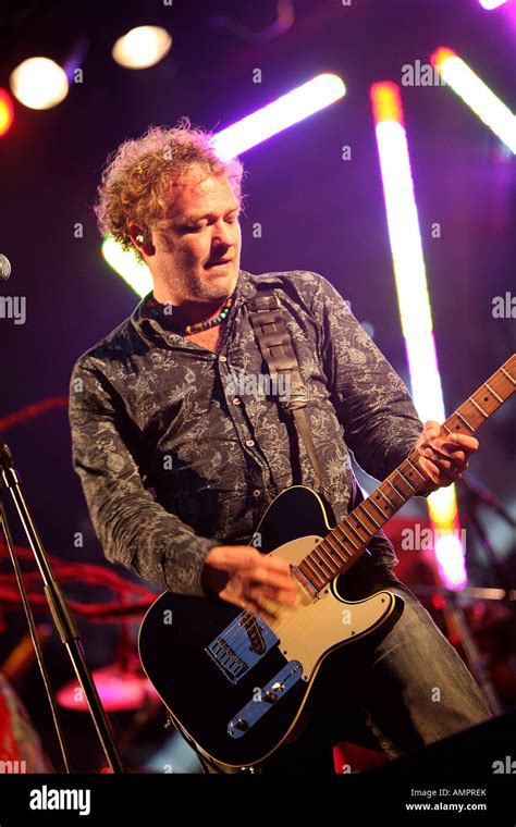 Singer And Guitarist Mark Chadwick Of The Levellers At Wychwood