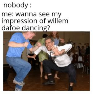 Willem Dafoe Dancing Naked Telegraph