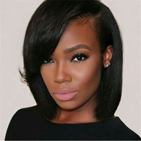 14 Bob Haircuts For African American Hair Short Hairstyle Trends