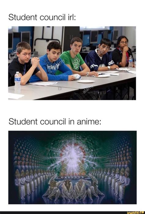 Student Council Irl Student Council In Anime Ifunny Anime