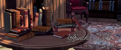 Antique Stacks Book Clutter At Magnolian Farewell Sims 4 Updates