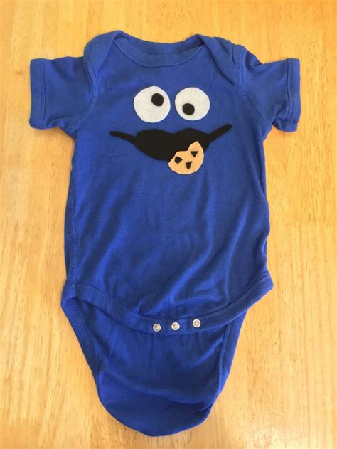 There was not another oreo. DIY Cookie Monster costume baby & toddler {no sewing required} - Diary of a So Cal mama