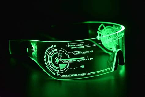 fancy dress accessories green accessories goggles aesthetic cyberpunk accessories cyberpunk