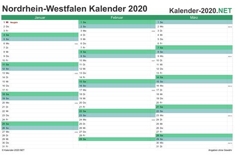 Auf dieser seite findet ihr unsere monatskalender 2019 und 2020 auf je einer din a4 seite im hochformat mit feiertagen und kalenderwochen zum kostenlosen ausdrucken. KALENDER 2020 ZUM AUSDRUCKEN - Kostenlos!