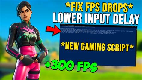 How To Fix Fps Drops In Fortnite New Gaming Script Boost Fpsreduce