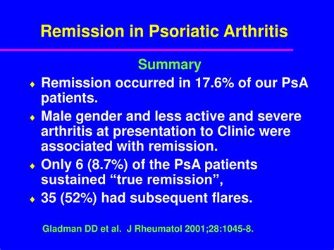 Ppt Psoriatic Arthritis Clinical Features And Epidemiology Powerpoint