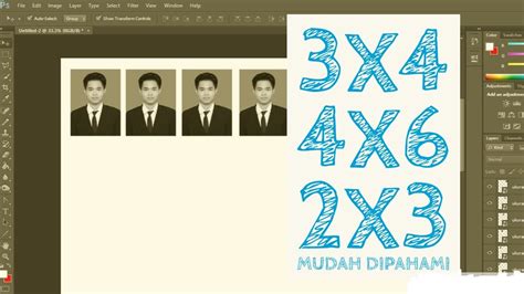 4×6 = 4 cm x 6 cm. Cara Mencetak Foto Ukuran 4x6 Dengan Photoshop Cs6 ...