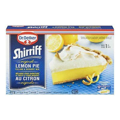 Pack Dr Oetker Shirriff Lemon Pie Filling Dessert Mix G Each