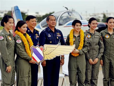 Thailands First Female Air Force Pilots Take To The Skies Today