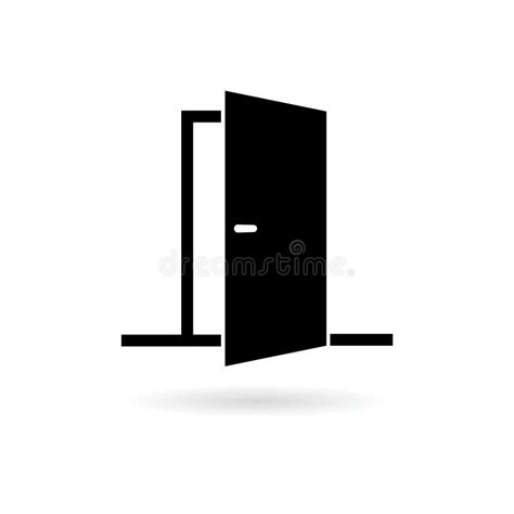 Logo De Porte De Porte Pour Lentrée à La Maison Porte Ou Entreprise