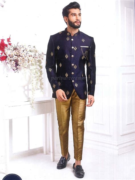 Designer Jodhpuri Suitjodhpuri Suit For Weddingmens Etsy Uk