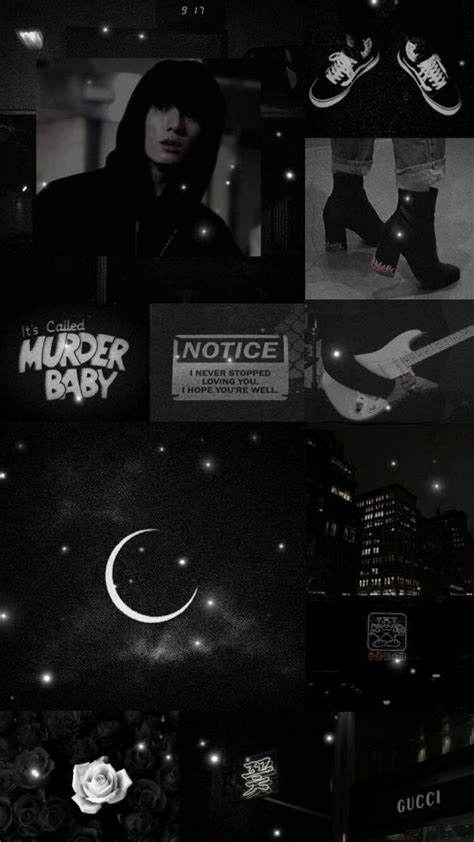 Only the best hd background pictures. Jungkook Black Aesthetic Wallpaper / Credits to Twitter ...