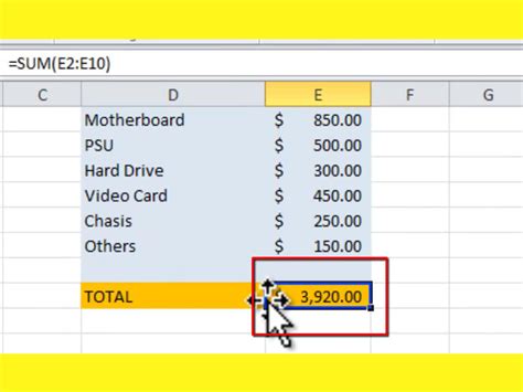 How To Add In Excel 9 Steps With Pictures Wikihow