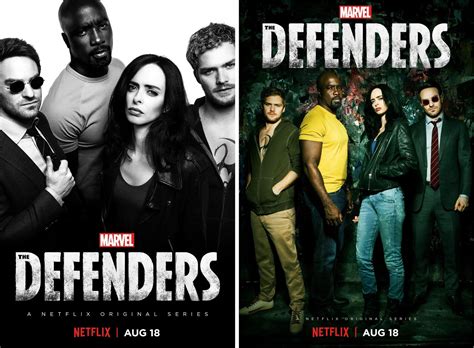 The Blot Says...: Marvel's The Defenders Television Series Teaser Posters