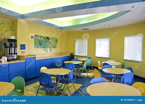 Lunch Room Stock Image Image Of Decoration Business 10798987