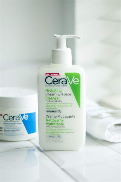 New Cerave Hydrating Cream To Foam Cleanser Your Beauty Cerave