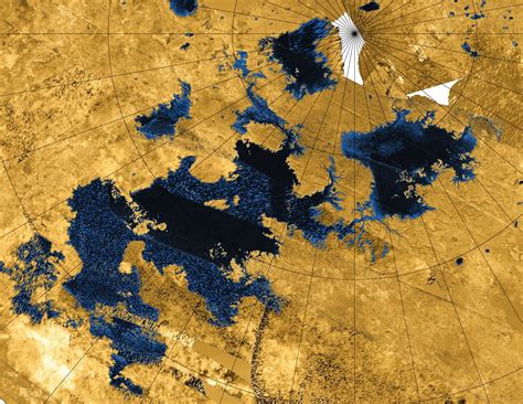 The Deep Methane Lakes Of Titan Boing Boing