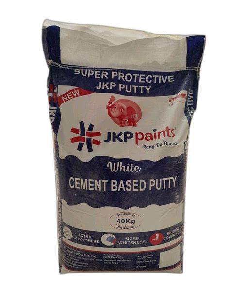 40 Kg Jkp Cement Based Putty At Rs 628bag Cement Wall Putty In