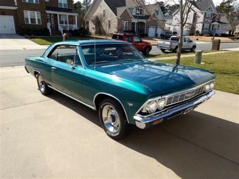 Seller Of Classic Cars 1966 Chevrolet Chevelle Tropic Turquoise Gm