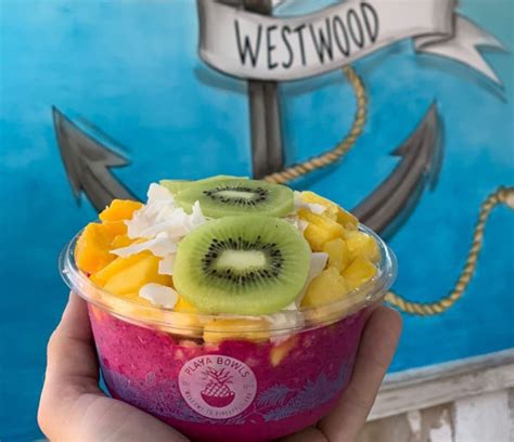 Playa Bowls Has Opened In Westwood Boozy Burbs