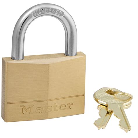 Murdochs Master Lock 2 Wide Solid Brass Body Padlock