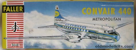 Faller 198 Convair 440 Convairliner Metropolitan Lufthansa 1440
