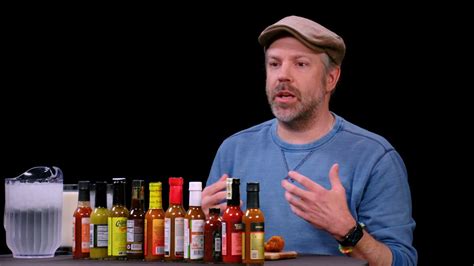 Jason Sudeikis Embraces Da Bomb While Eating Spicy Wings Hot Ones