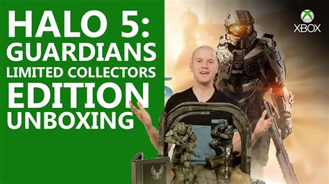 Halo 5 Guardians Limited Collectors Edition Unboxing Xbox On Youtube