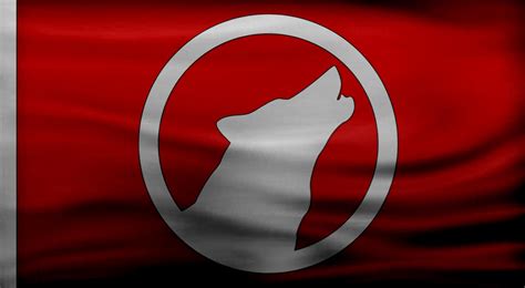 Wolf Flag By Telafer On Deviantart