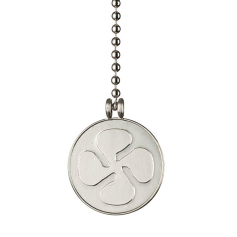 One controls the fan and the other controls the lights. Westinghouse Light Ceiling Fan Icon Pull Chain-7703600 ...