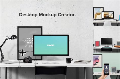 35 Desktop Computer Mockup Templates Design Shack