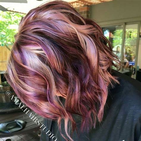 Best Fall Hair Color Ideas That Must You Try 79 With Images Bob Hair Color Lilac Hair Cool