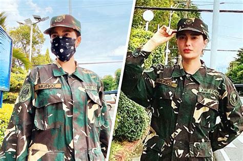 Look Arci Muñoz Enlists As Philippine Air Force Reservist Abs Cbn News