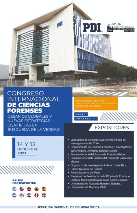 Congreso Internacional De Ciencias Forenses Chile Revista Mas Seguridad