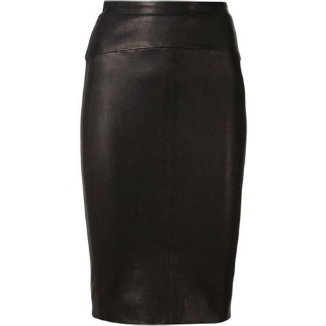 narciso rodriguez leather pencil skirt leather pencil skirt black leather pencil skirt knee
