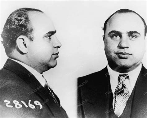 Al Capone Mugshot Vintage 8x10 Reprint Of Old Photo Photoseeum