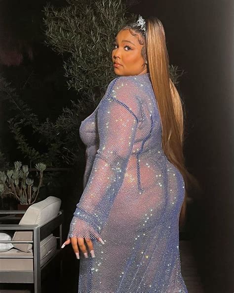Lizzo Wore A Nearly Naked Crystal Dress To Cardi B S Birthday Party