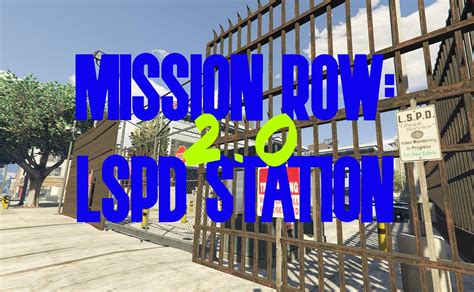 Police Station LSPD Mission Row YMAP FiveM GTA5 Mods Com