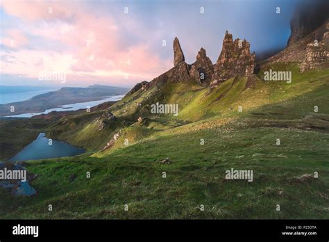 Dawn At The Old Man Of Storr Trotternish Peninsula Isle Of Skye