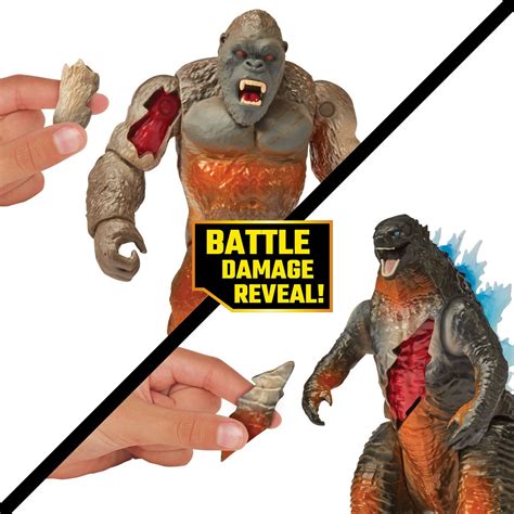 Godzilla Kong 2021 Godzilla Kong City Battle Monsterverse 6” Action